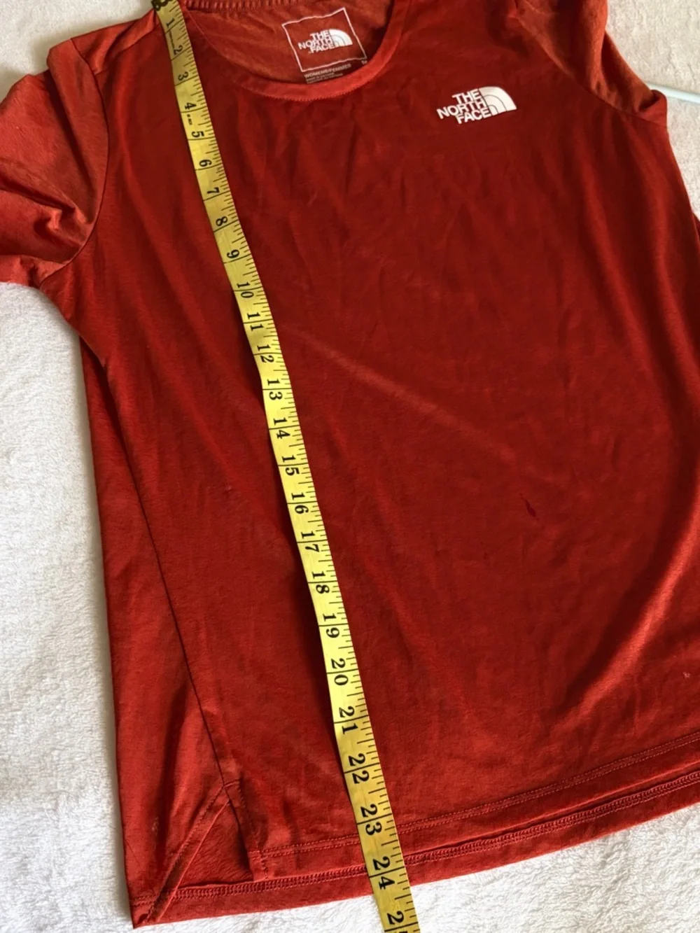 The North Face Red Women's Crew Neck Tee - Picture 5 of 5